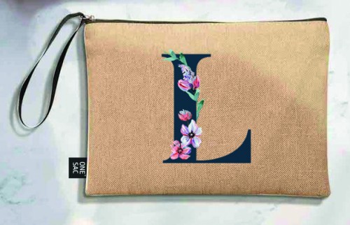 Letter l tote bag - wedding gifts